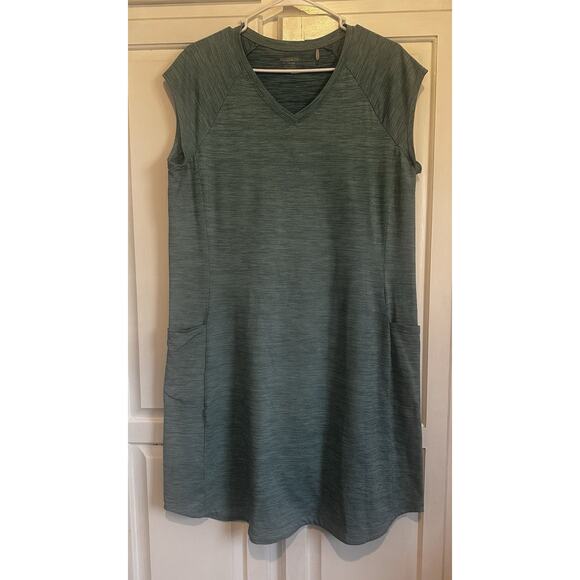 Toad&Co Dresses & Skirts - Toad & Co Tomboy Shift Dress Pockets Sleeveless Crunchy Granola Size XL